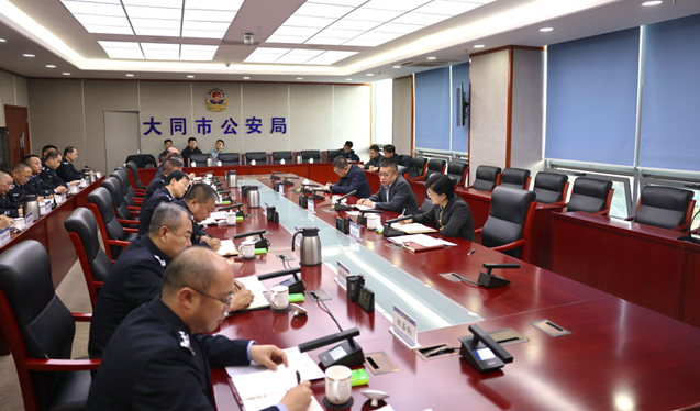 張強深入市公安局調研指導工作 艾凌宇陪同